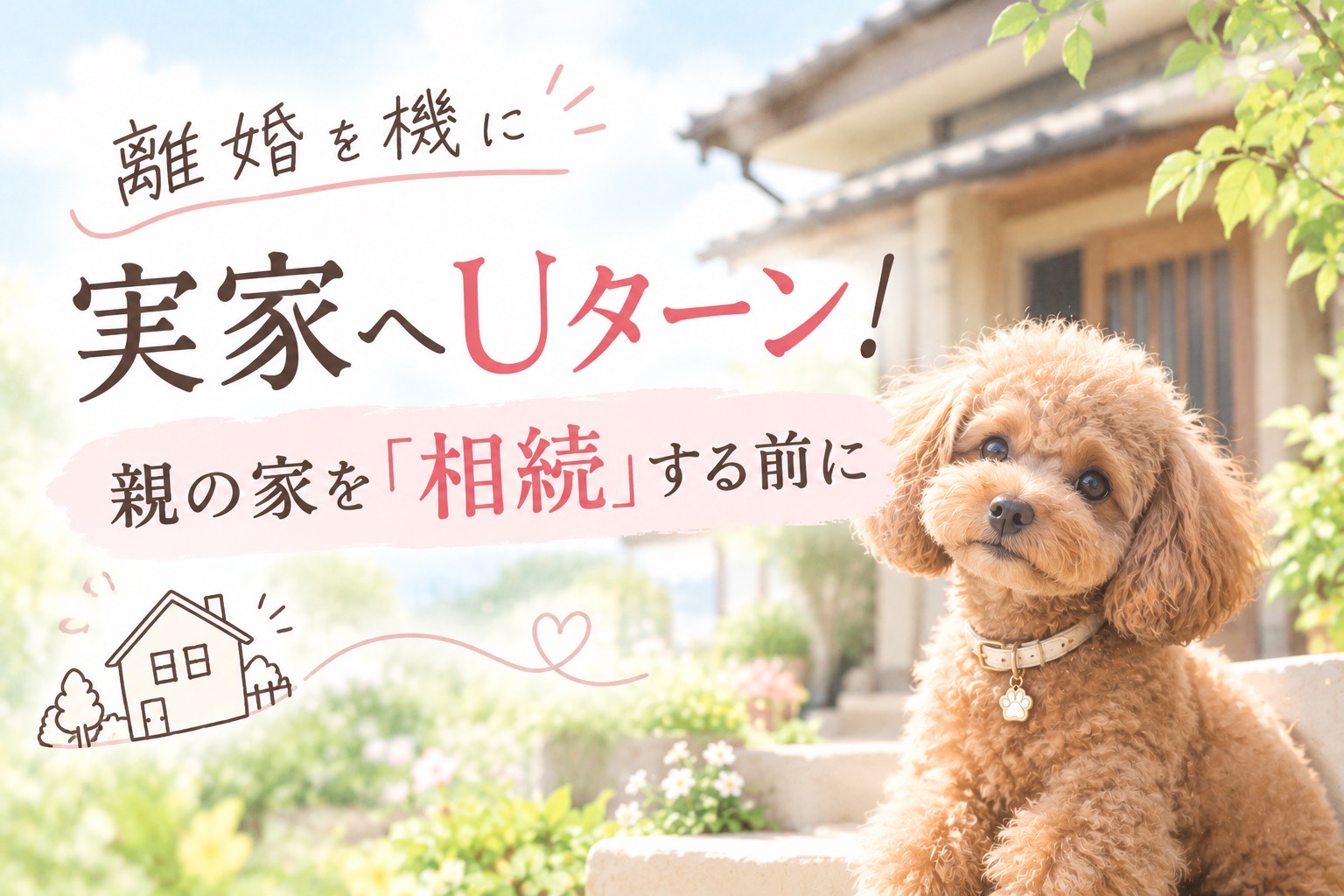離婚を機に実家へUターン！親の家を「相続」する前に